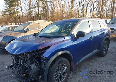 2021 Nissan Rogue S Intelligent Awd из США, поврежденный, VIN 5N1AT3AB4MC713867